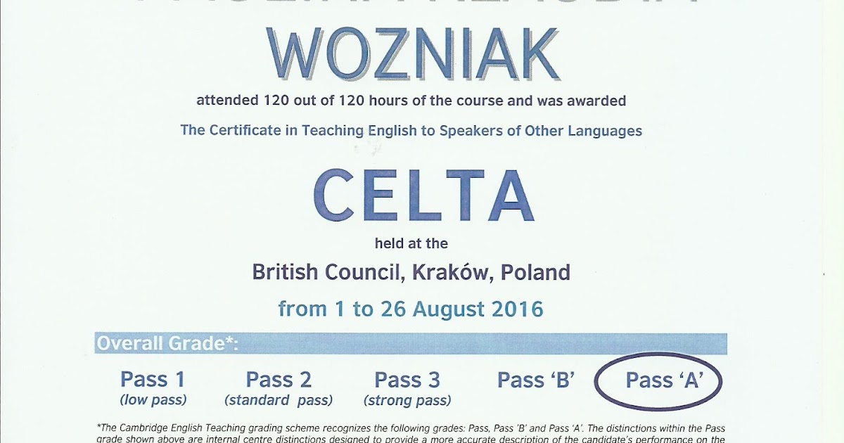 Give Me That Teaching Job Please CELTA British Council Detailed