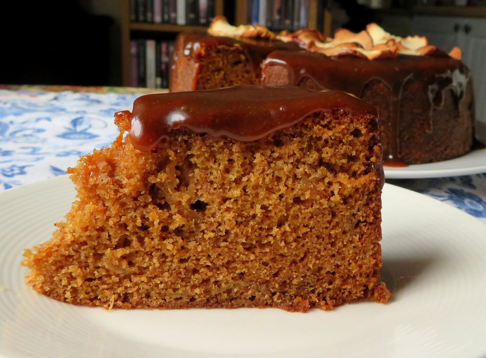 The English Kitchen Moist & Spicy Toffee Apple Cake