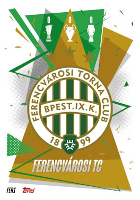 Topps UEFA Champions League 2020/21 Stickers: POF81 - Ferencvárosi TC Badge  on eBid United States | 207660970