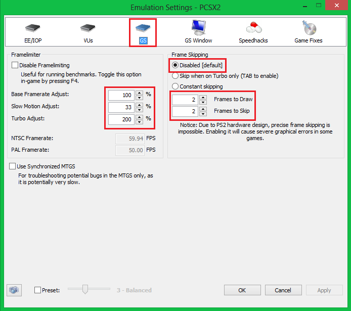 pcsx2 requirements