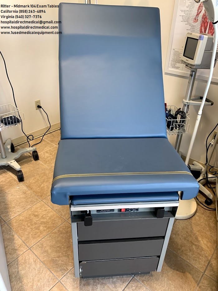 Hospital Medical Equipment for Sale Midmark Ritter 104 Exam Table