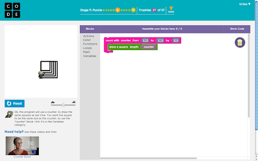 code org artist