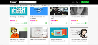 Make money online in Saudi Arabia with Fiverr