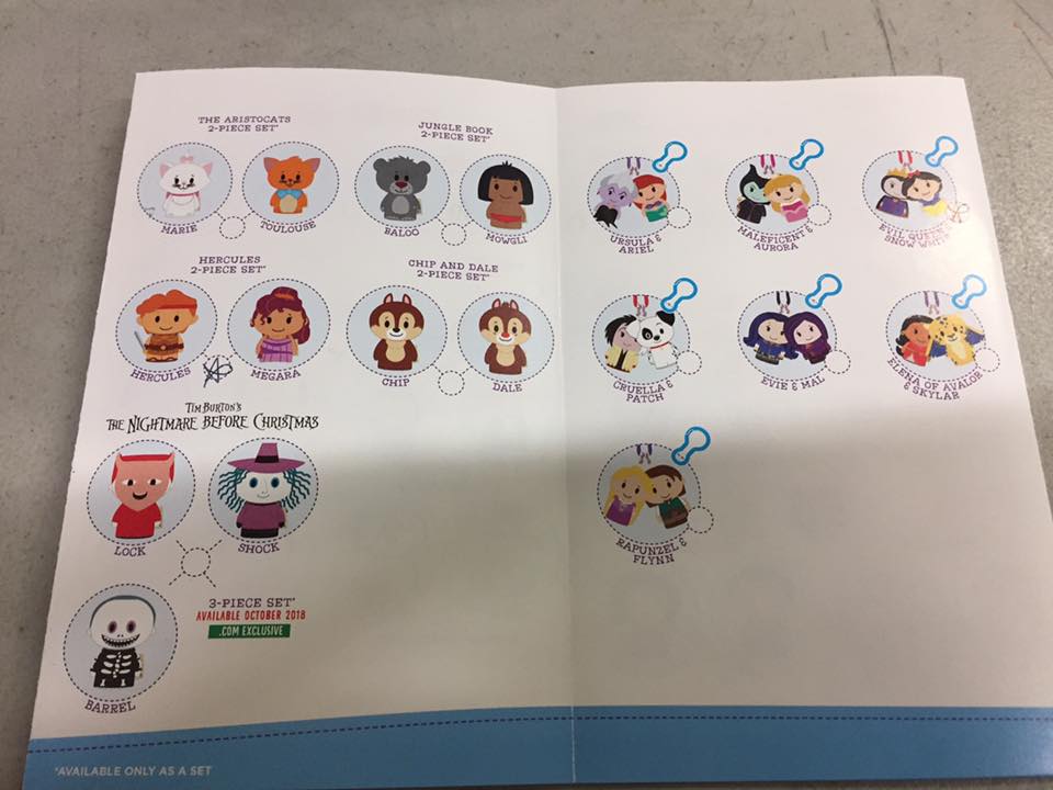 Itty Bittys Corner 2018 Checklist in stores!