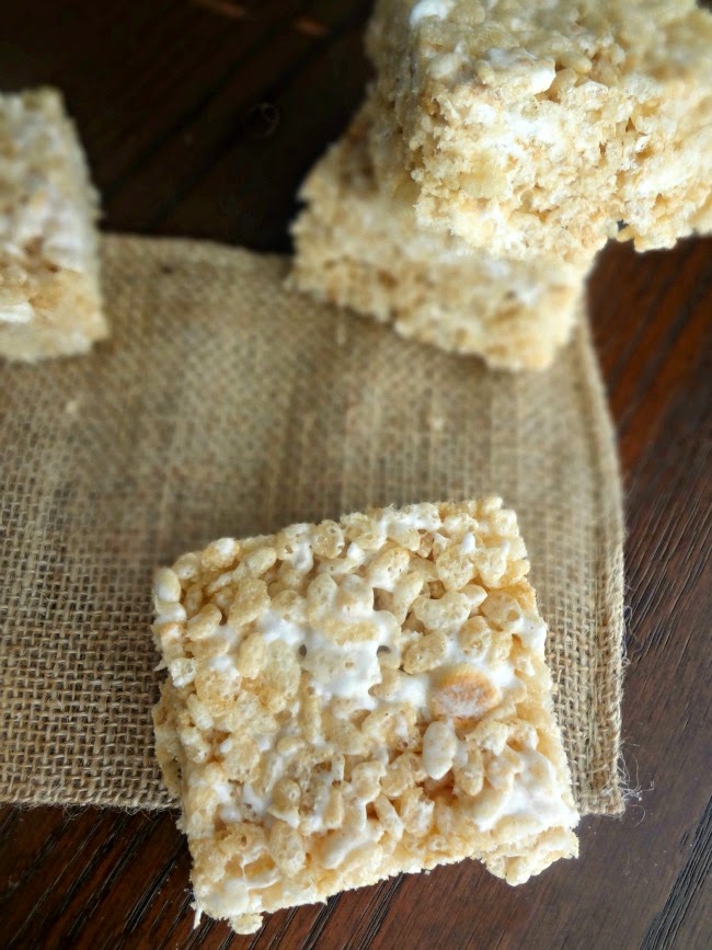 Toasted Marshmallow Brown Butter Krispie Treats Toasted Marshmallow Brown Butter Krispie Treats