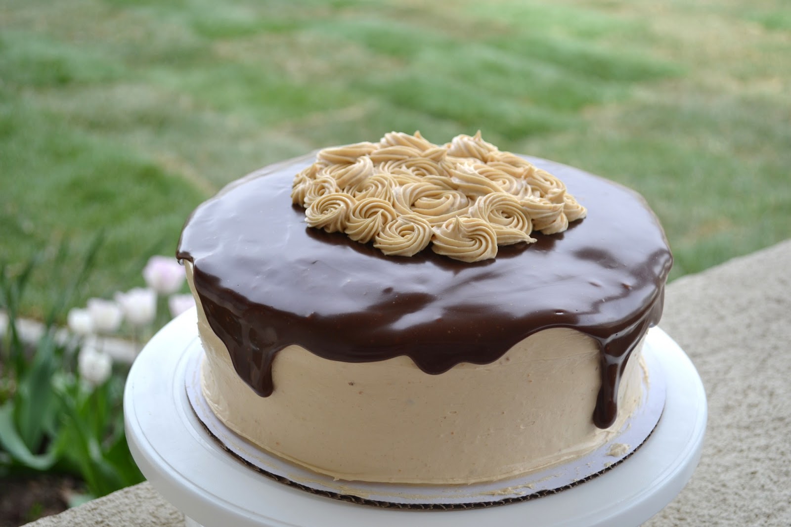 T cakes: PB & C cake