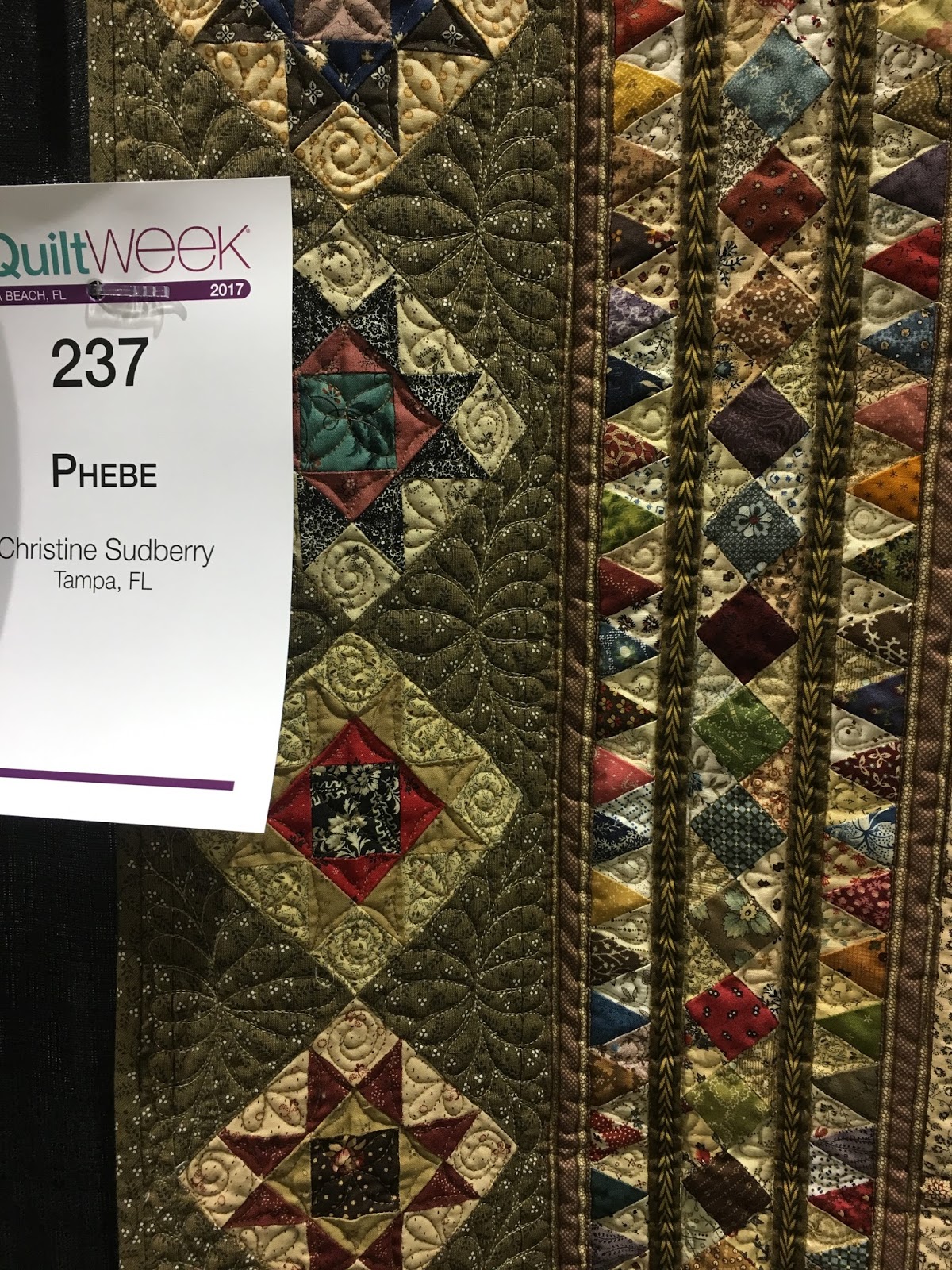 Blooming In Chintz My Patterns and AQS Daytona Show