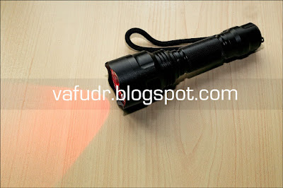 Tactical XPE C8 RED LED 625nm Flashlight for Night Observation and Hunting