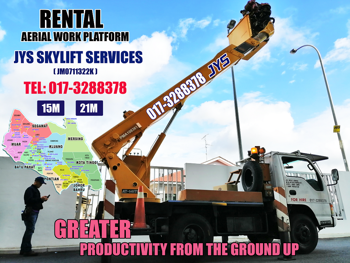 Sewa Skylift RAP SKY LIFT RENTAL MOBIL SKY LIFT / TRUCK MOUNTED