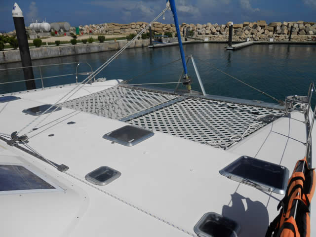 solarium catamaran