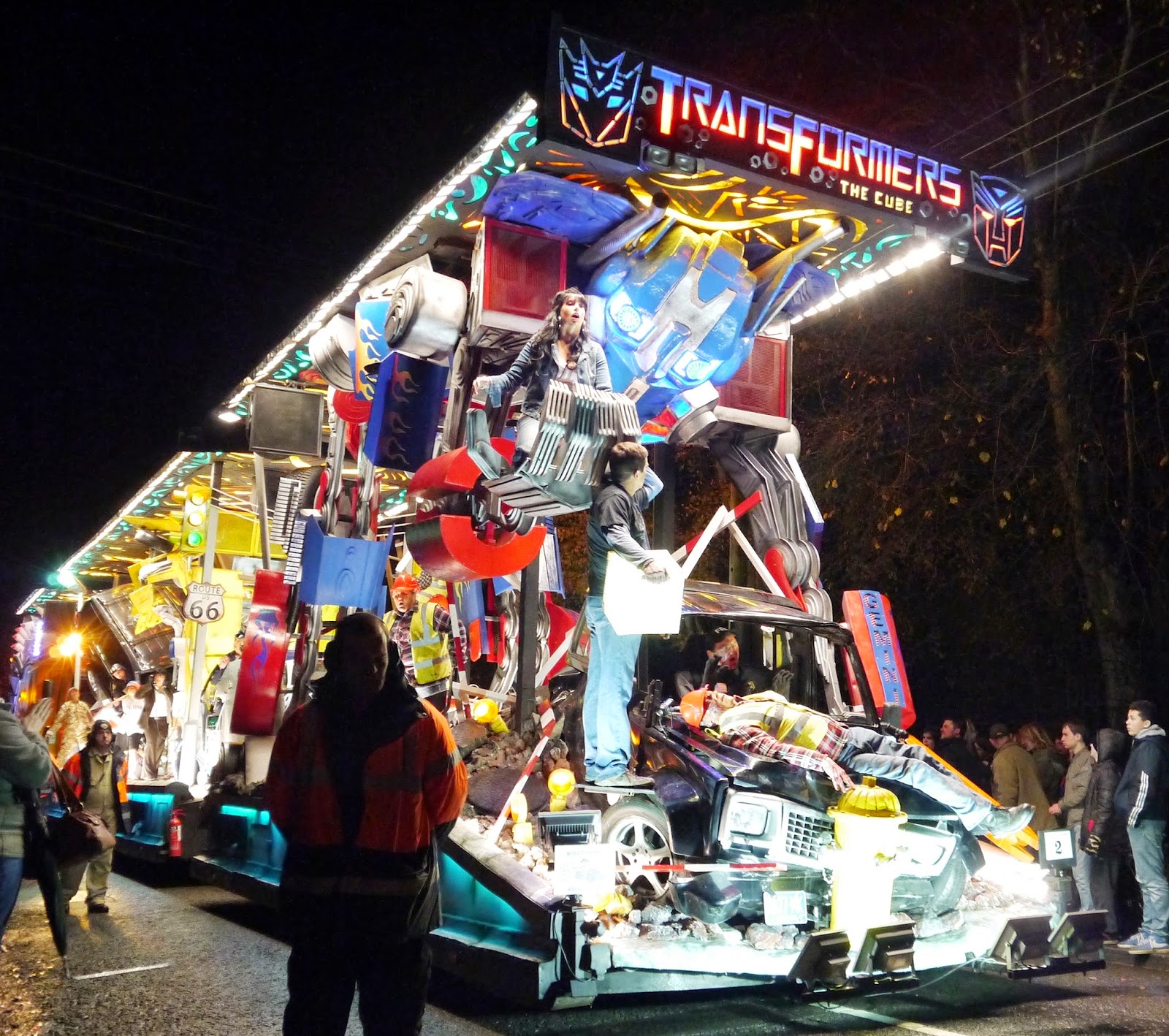 Somerset Carnival Season 2014 - Gemini Carnival Club with 'Transformers: The Cube'