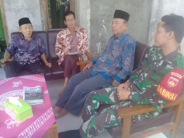 Babinsa Desa Saren Memperluas Jaring Ter