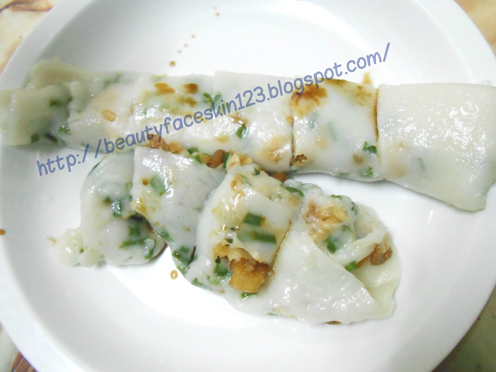 GREAT SKINandLIFE CHEE CHEONG FUN RECIPE/ STEAMED RICE NOODLES/ HONG