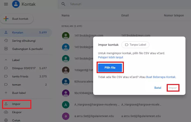 Cara Impor Kontak Facebook ke Gmail-6