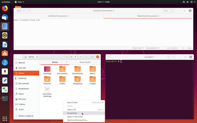 Ubuntu 19.10 light theme