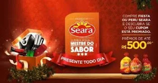 Cadastrar Promoção Seara Natal 2019 Prêmio Todo Dia Até 500 Reais 