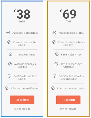 tarifas community manager 1