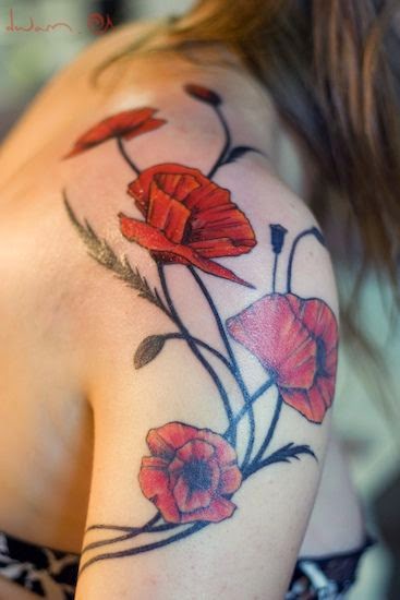 Bunch Flower Tattoo for Women, Flower Rose Tattoo Designs Women, Women Flower Rose Tattoo Images, Impressive Blossom Flower Tattoos Designs for Women, Women, Nature,