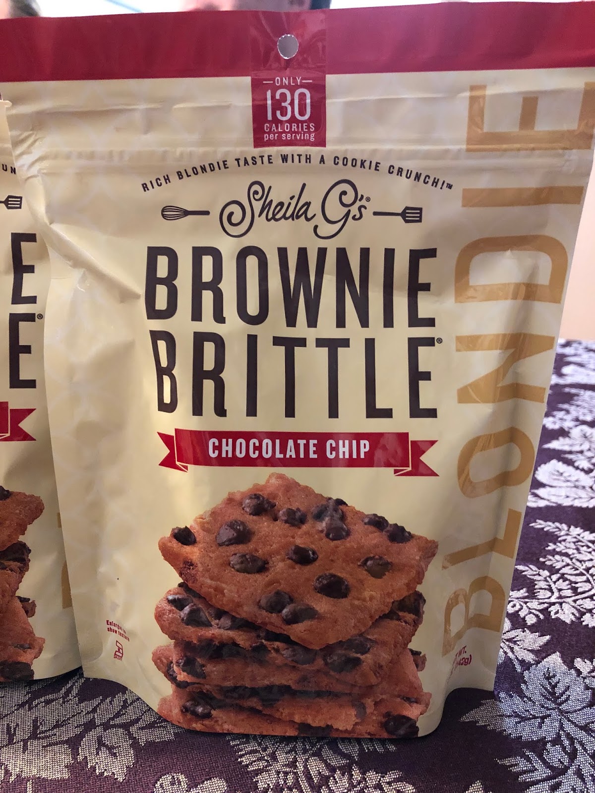 The Chocolate Cult Brownie Brittle Goes Blonde