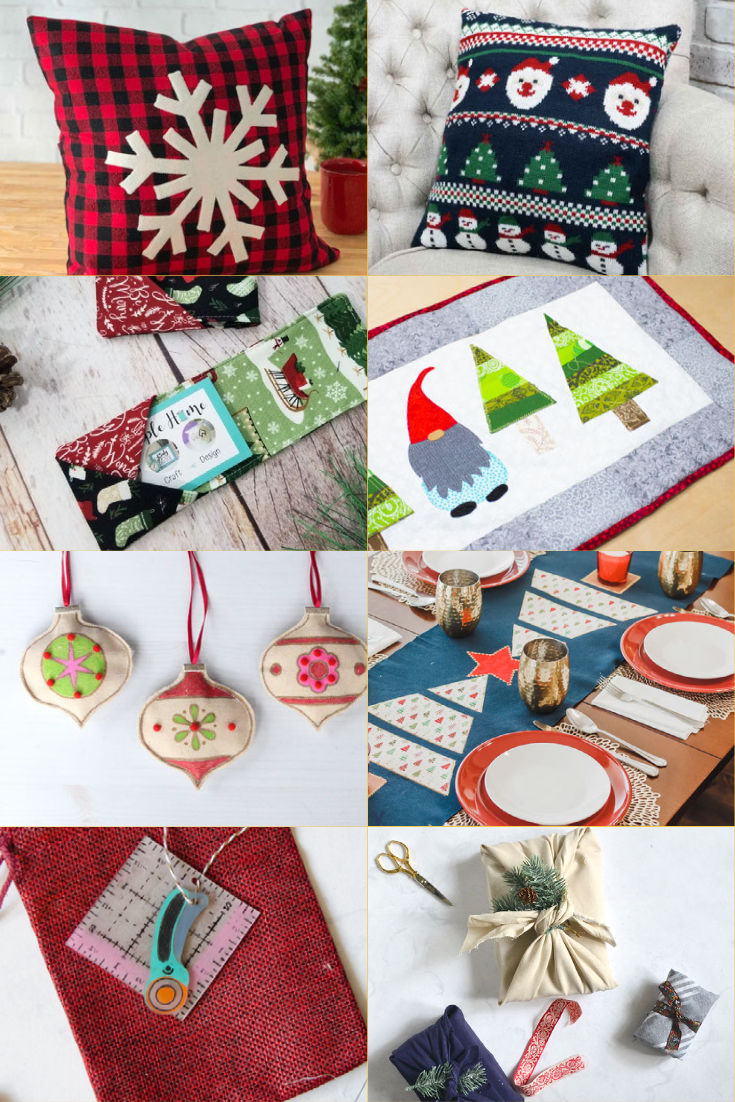 easy Christmas projects to sew or make