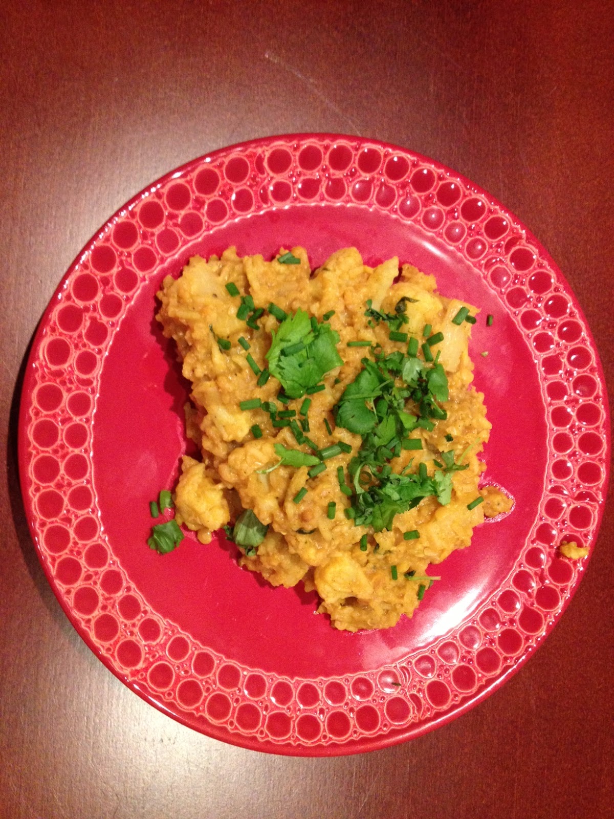 Inspiracje kulinarne Pilaf z soczewicą i kalafiorem (ryż)