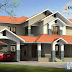 European style Kerala Home 3476 Square Feet