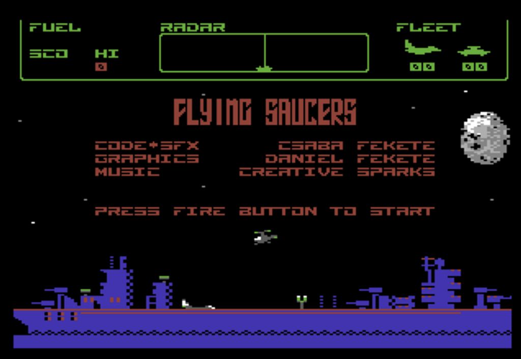 Indie Retro News Flying Saucers A Defender style C64 game gets a