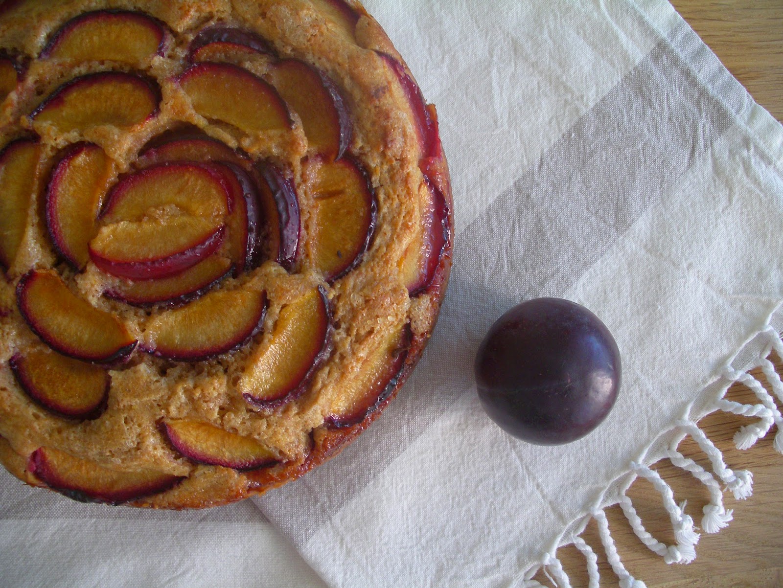 KITCHEN IN THE SAND Buttermilk Plum Cake
