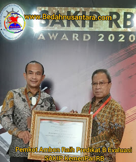 Pemkot Ambon Raih Predikat B Evaluasi SAKIP KemenPanRB 1 InShot 20210423 094910481