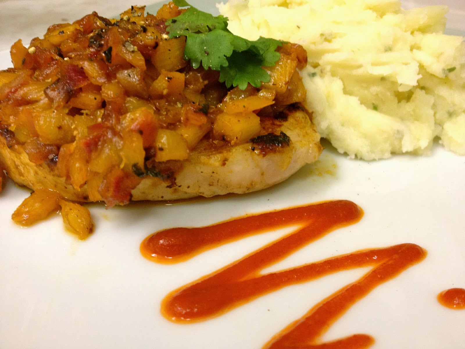 The Lifestyle Notebook Pineapple BBQ Pork Chops