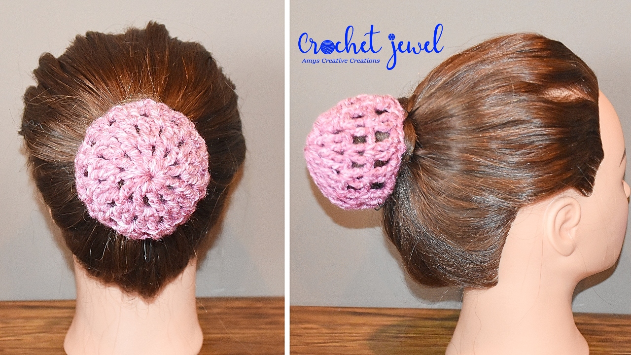 Amy s Crochet Creative Creations Crochet A Hair Bun Cover In Only 10  Amy s Crochet Creative Creations Crochet A Hair Bun Cover In Only 10