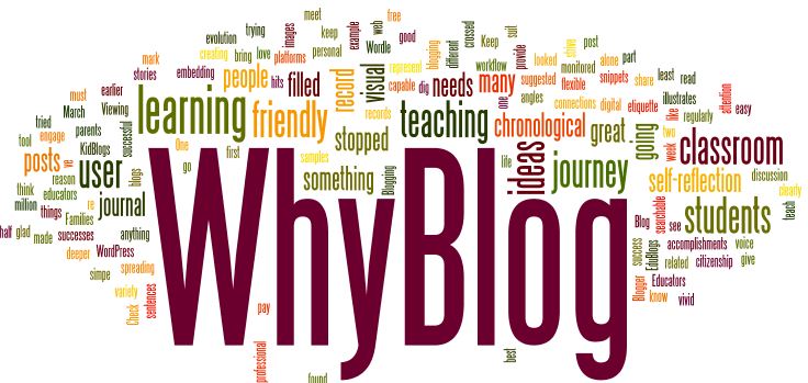 Why Blog?  Cool Tools for