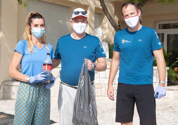 Hereditary Prince Jacques and Princess Gabriella attended the World Cleanup Day in Monaco
