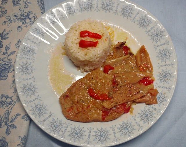 Filetes Guisados con Setas.