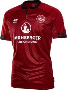 1.FCニュルンベルク 2018-19 ユニフォーム-ホーム