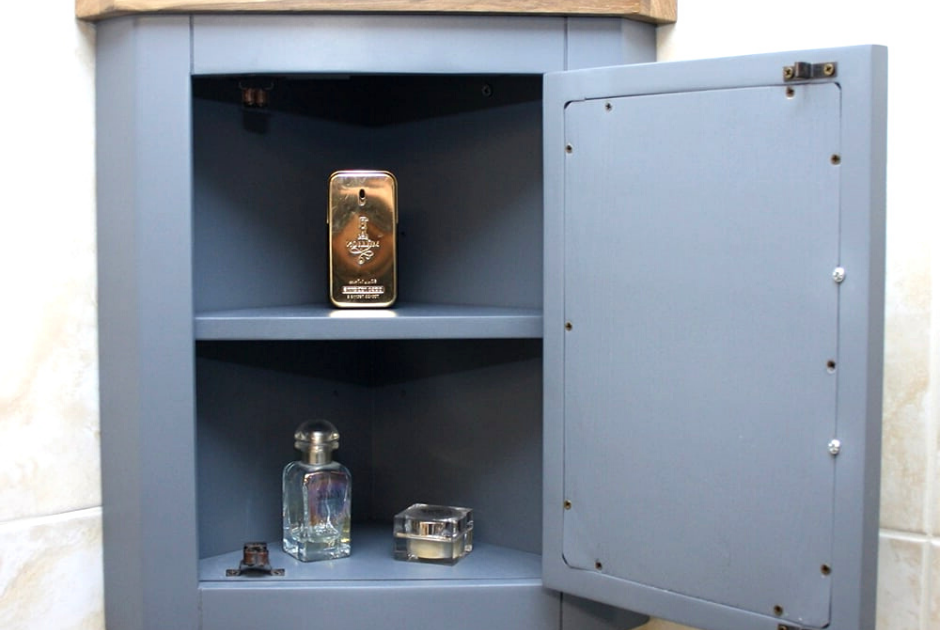 grey corner bathroom Tips Pedia