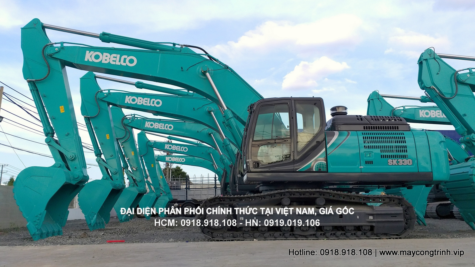 Máy xúc đào Kobelco ( Máy đào, Máy xúc ) sk350lc-10, gầu 1.6 - 1.9 m3