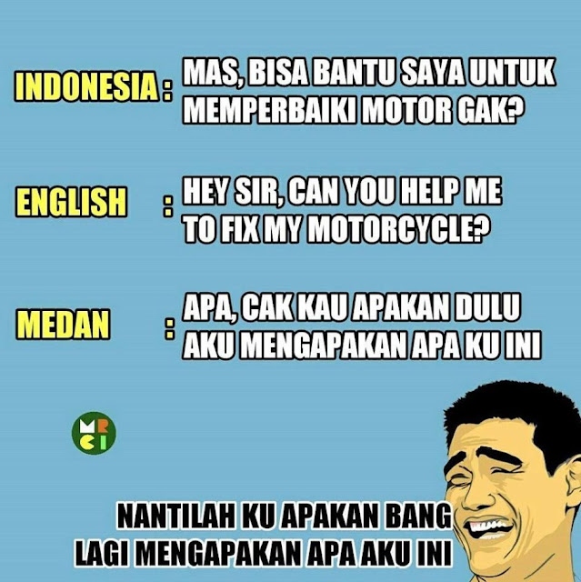 10 Meme Lucu 'Bahasa Indonesia VS Bahasa Daerah' Ini Bikin Ngakak Parah