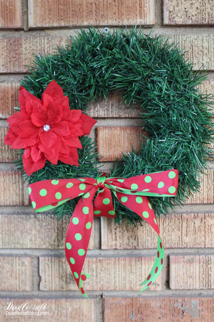 How to Make a Wreath, The Twist Wreath Method, Dollar Tree Crafts