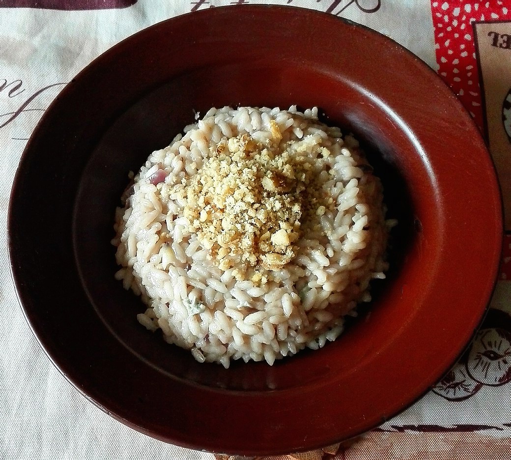 Risotto e noci