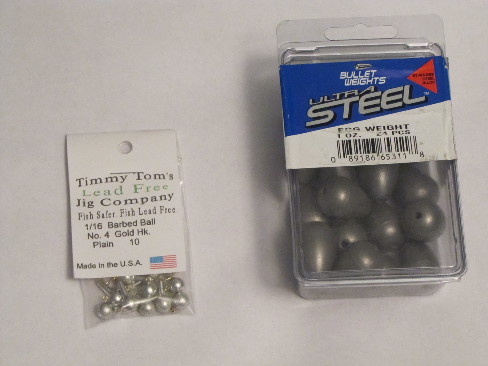 Southern New England Outdoor and Nature Site Lead free Jigs