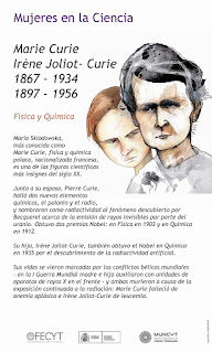 Marie Curie y Irène Joliot-Curie