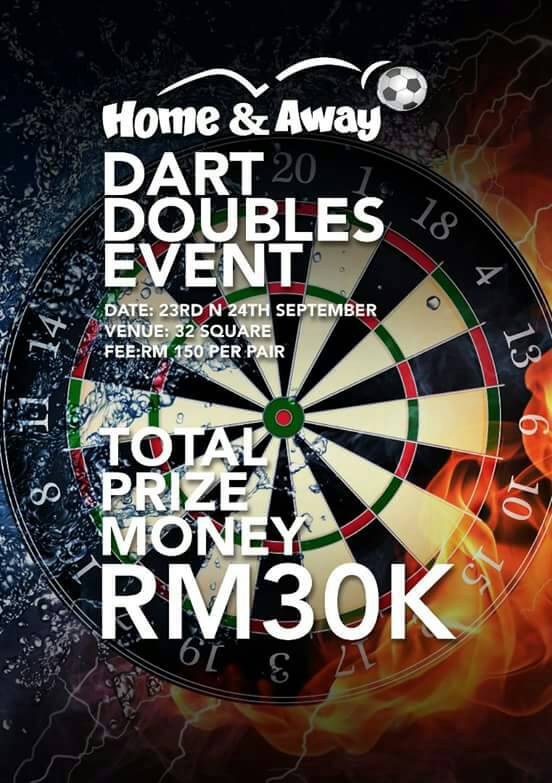 All About Darts HOME & AWAY DART DOUBLES EVENT 2017