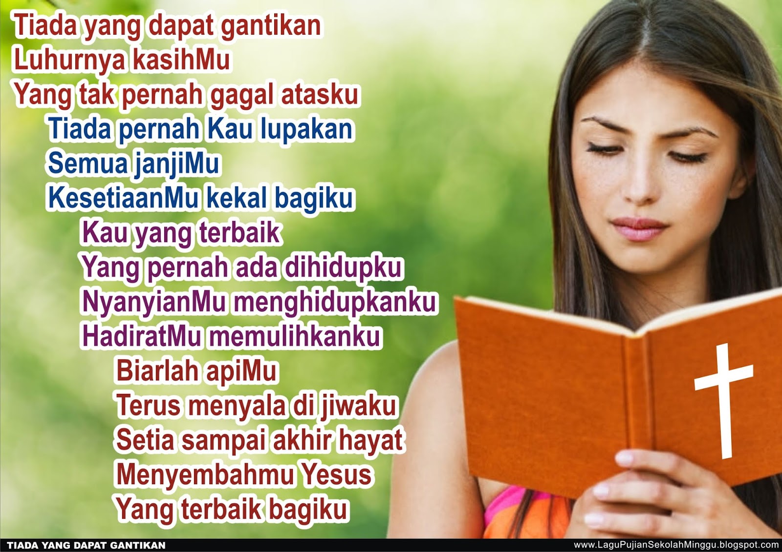 Lirik Lagu Pujian Rohani Kristen Sekolah Minggu Gereja Tuhan Yesus Tiada Yang Dapat Gantikan Lirik Lagu Rohani Kristen