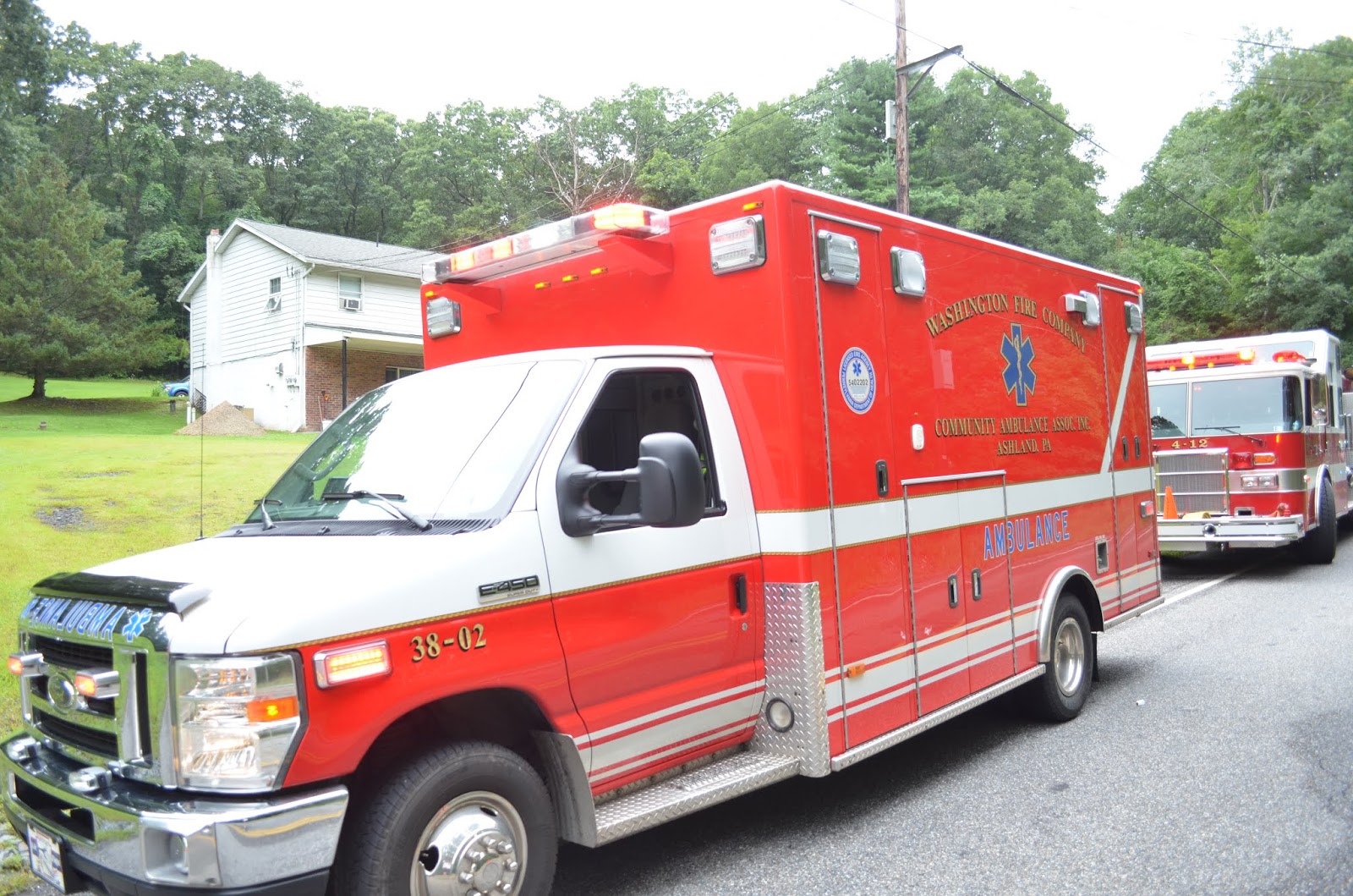 Washington Fire Community Ambulance Receives Pennsylvania State EMS