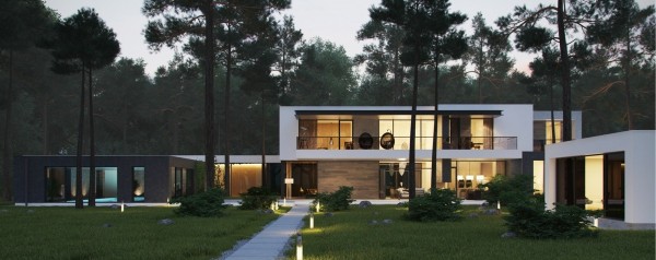 Desain Rumah Modern Eksterior Minimalis