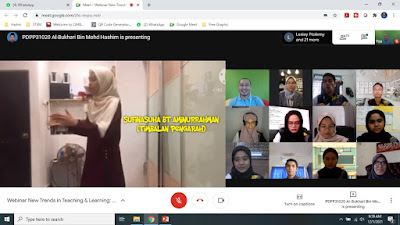 Webinar Pendidikan Online Bersama Bakal Guru Sains Sukan dari UiTM