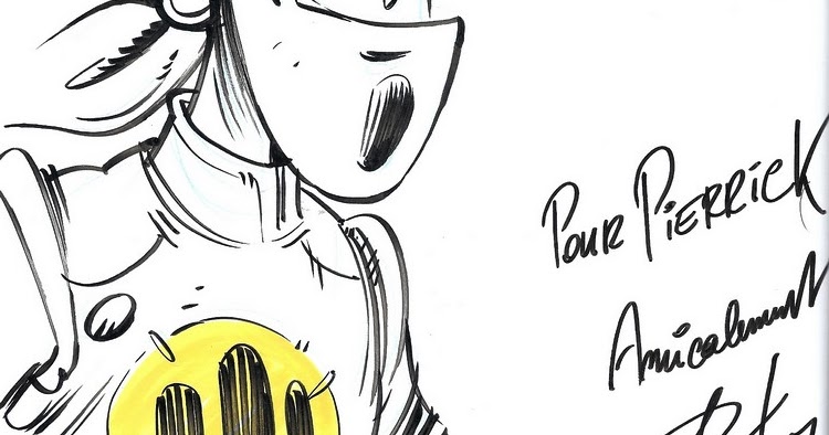 dedicace2bd Johan Pilet , dédicace