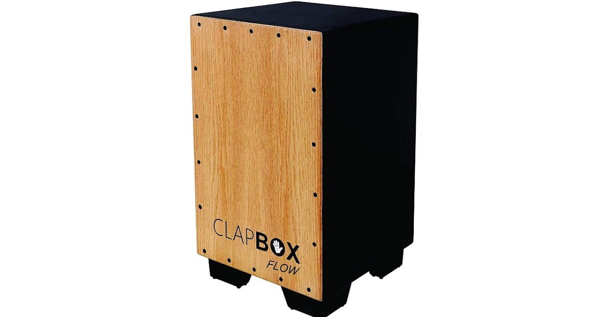 Gadget Review Best Cajon in India Clapbox Cajon CB02 Flow Black