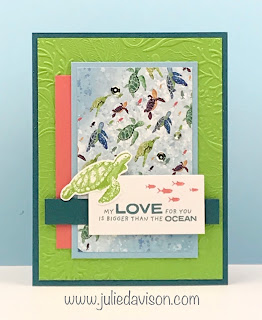 Stampin' Up! Whale of a Time Suite Card ~ 2020-2021 Annual Catalog ~ www.juliedavison.com #stampinup